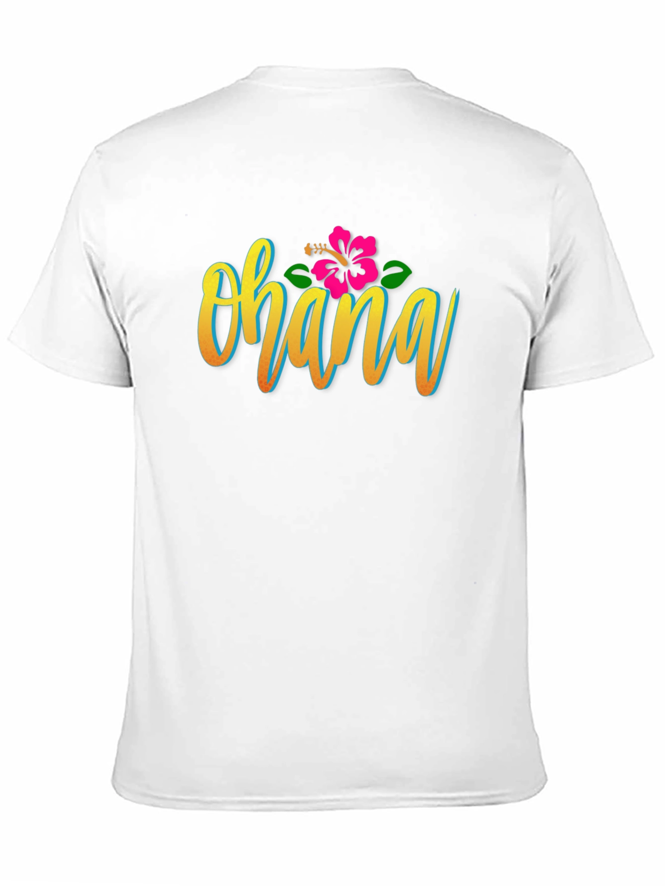 Ohana Hibiscus Graphic Tee - Family T-Shirt