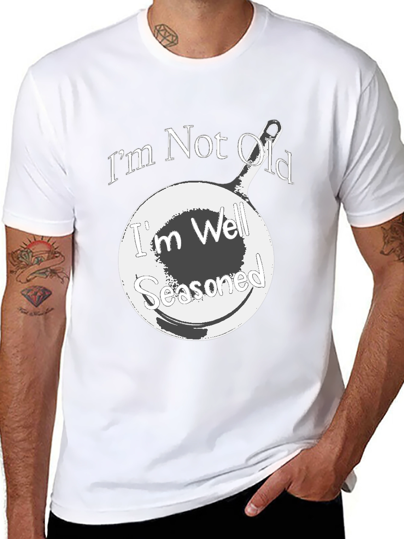 Well Seasoned Black T-Shirt
