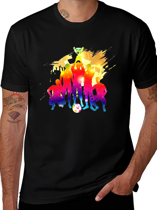 Soccer Team Victory Graphic T-Shirt