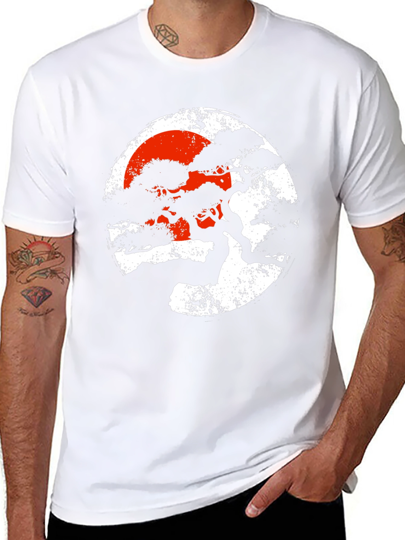 Zen Bonsai Tree T-Shirt - Japanese Style