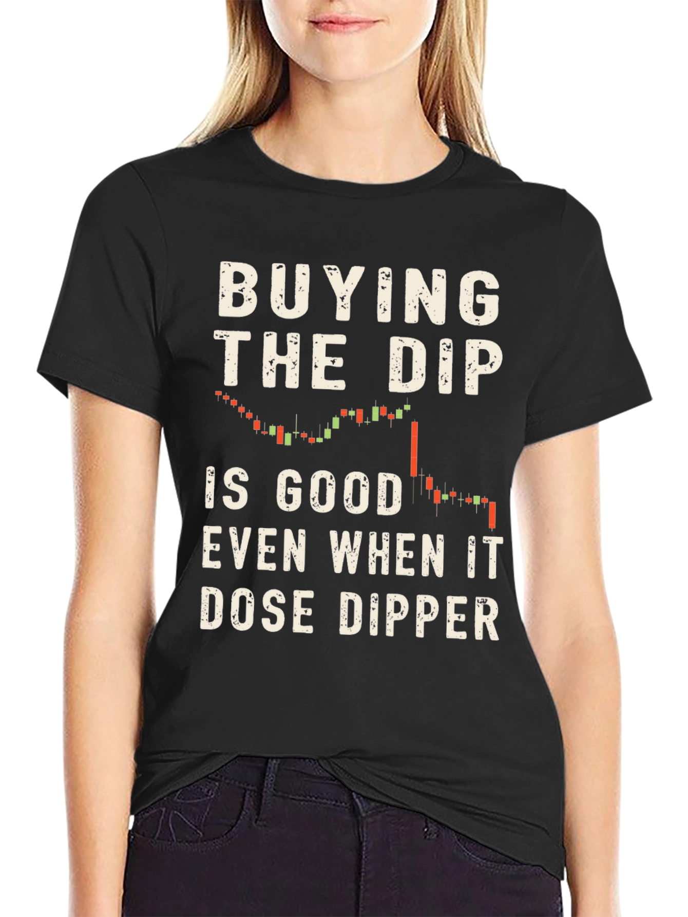 Buying the Dip Stock Market T-Shirt