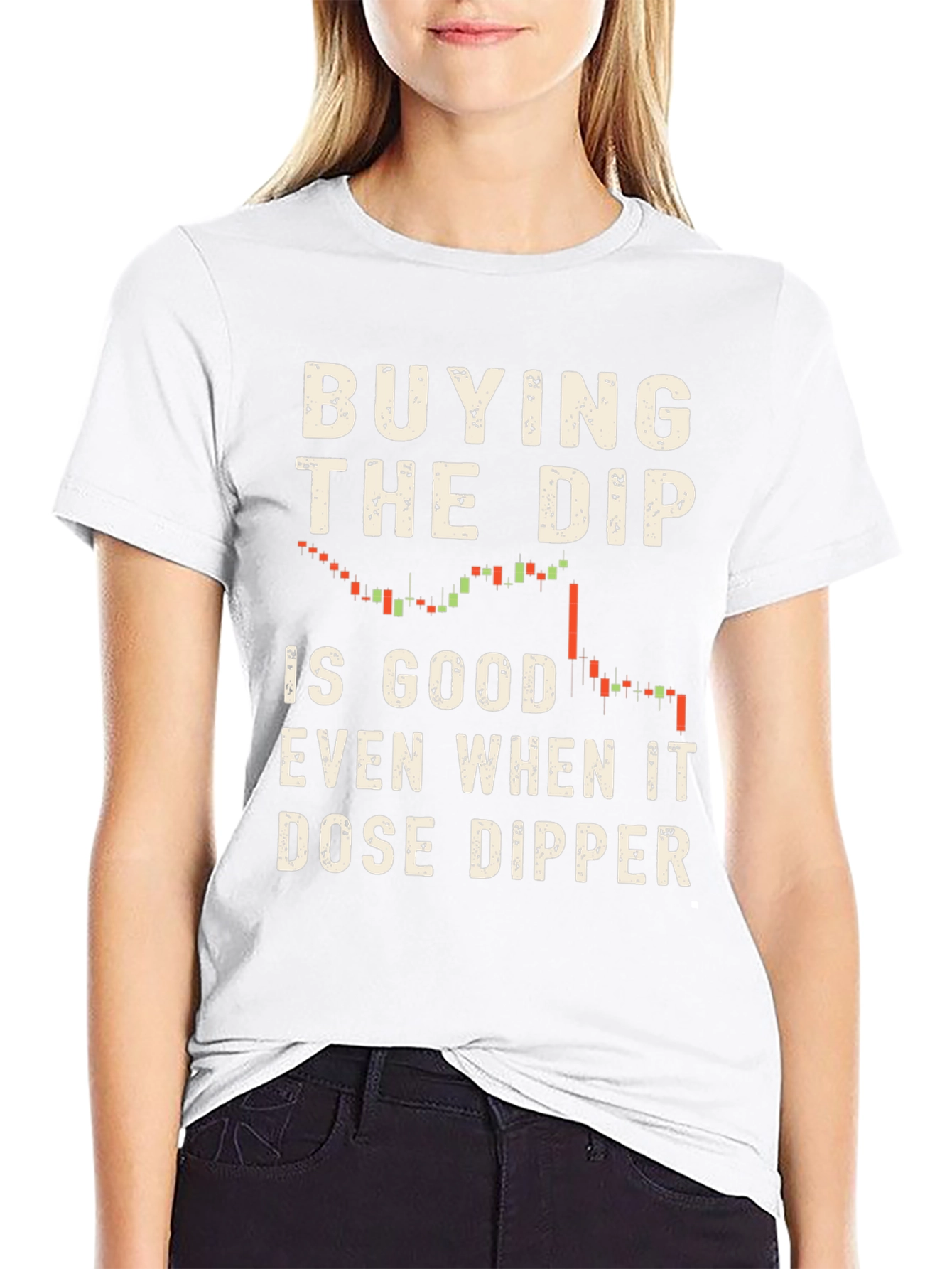 Buying the Dip Stock Market T-Shirt