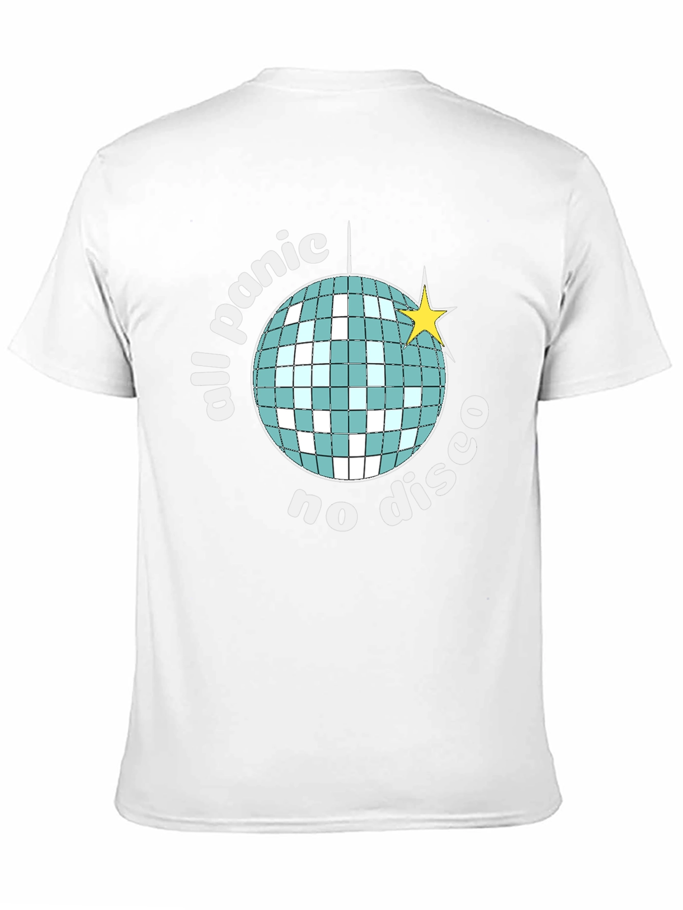 All Panic No Disco Black T-Shirt