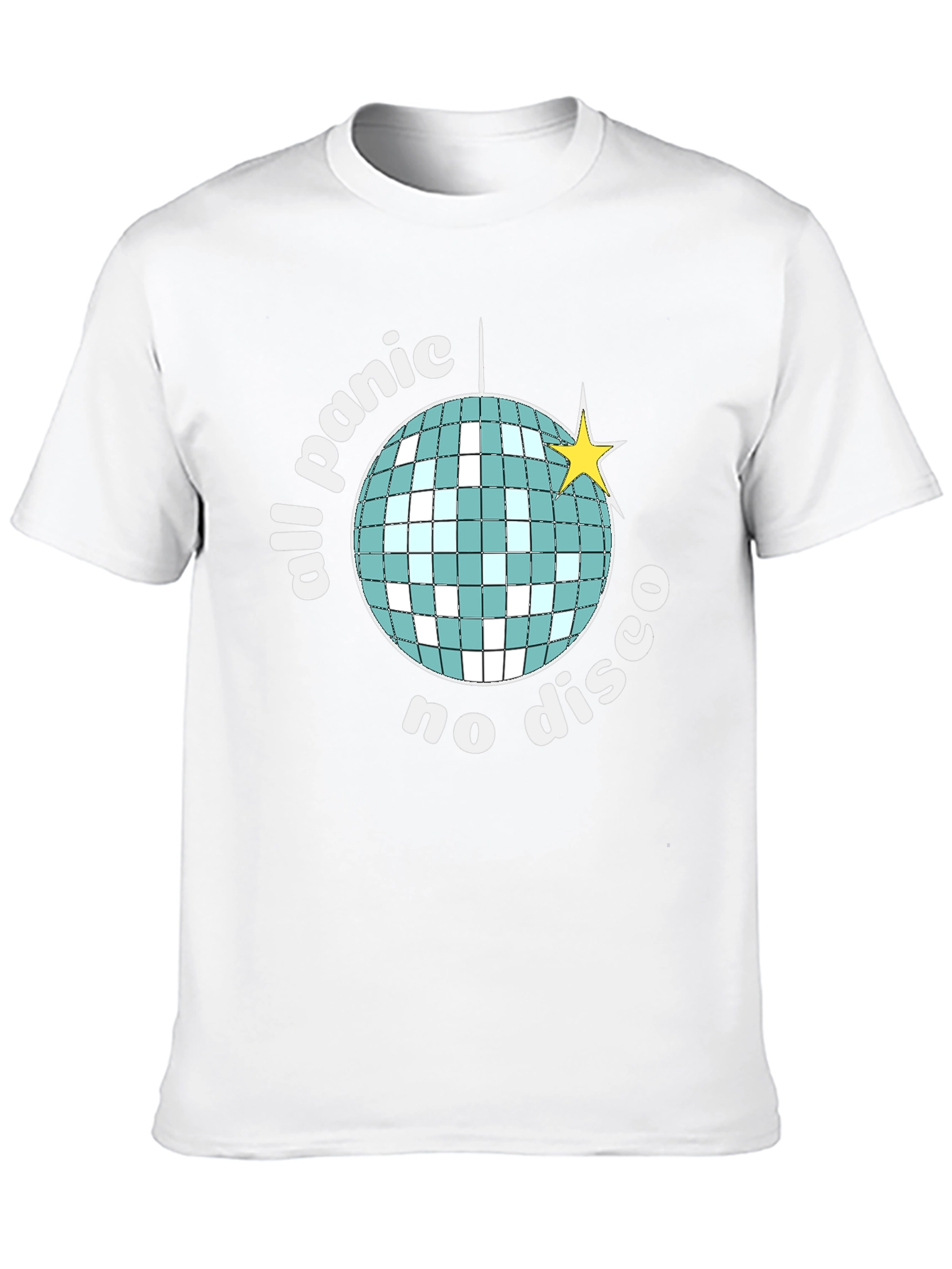 All Panic No Disco Black T-Shirt