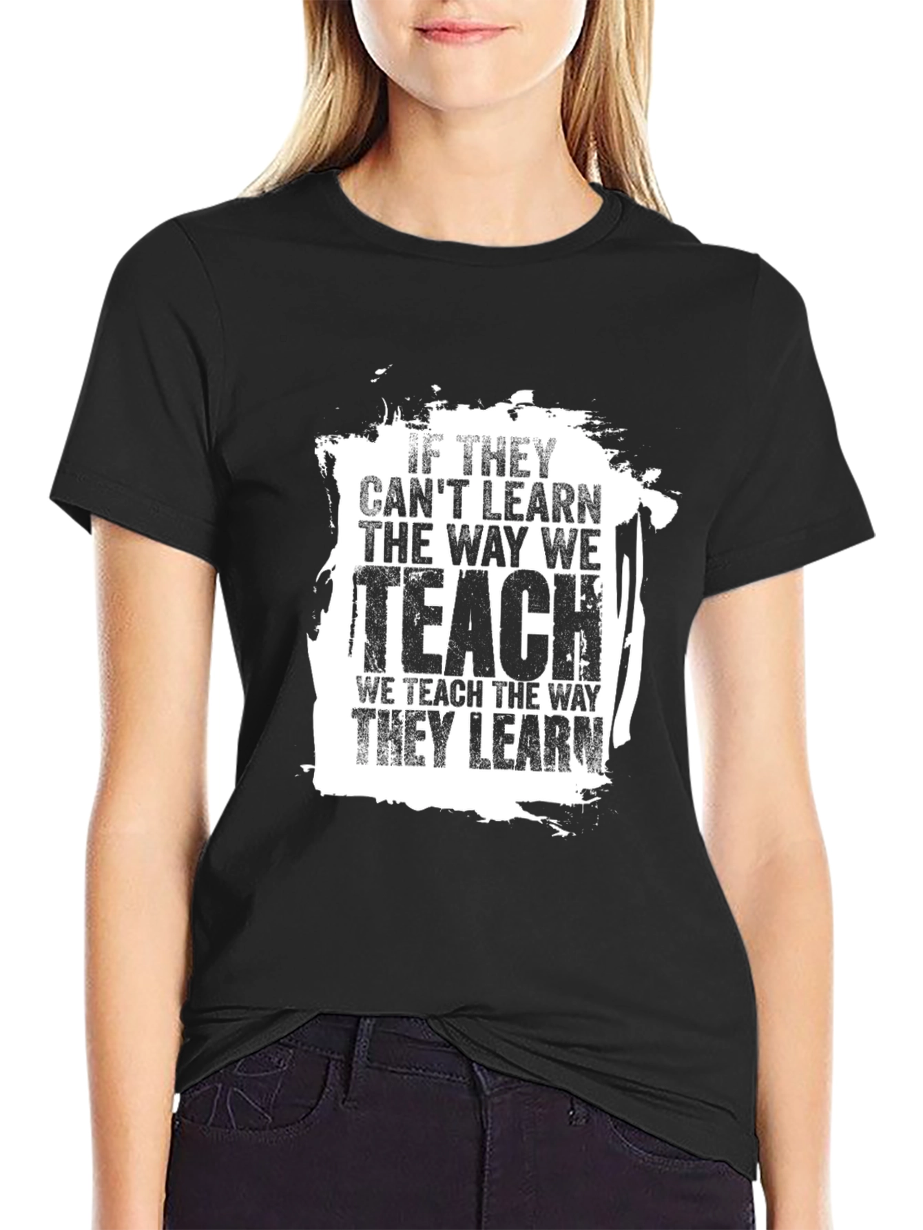 If They Cant Learn Teacher T-Shirt
