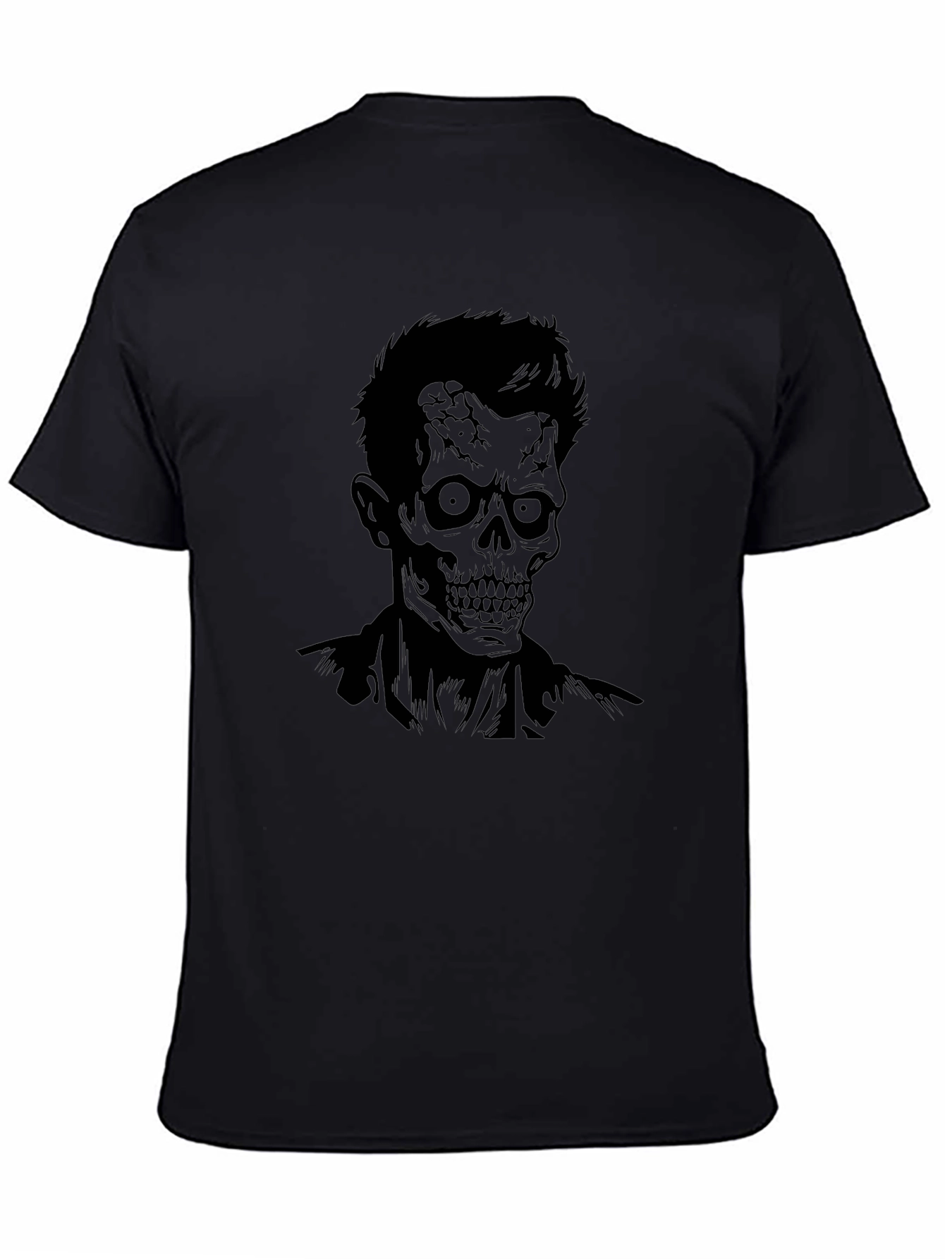 Zombie Graphic Black T-Shirt