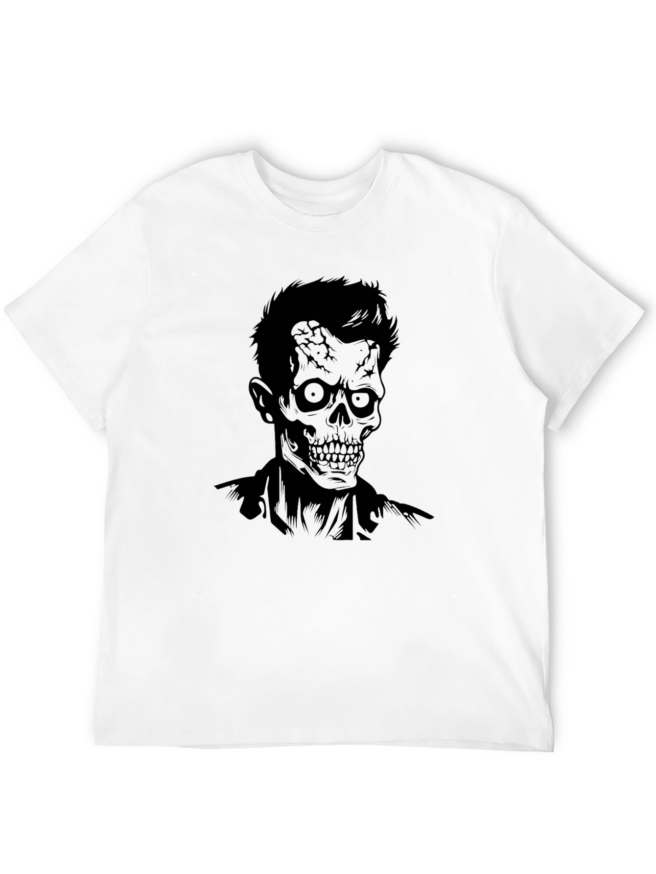 Zombie Graphic Black T-Shirt