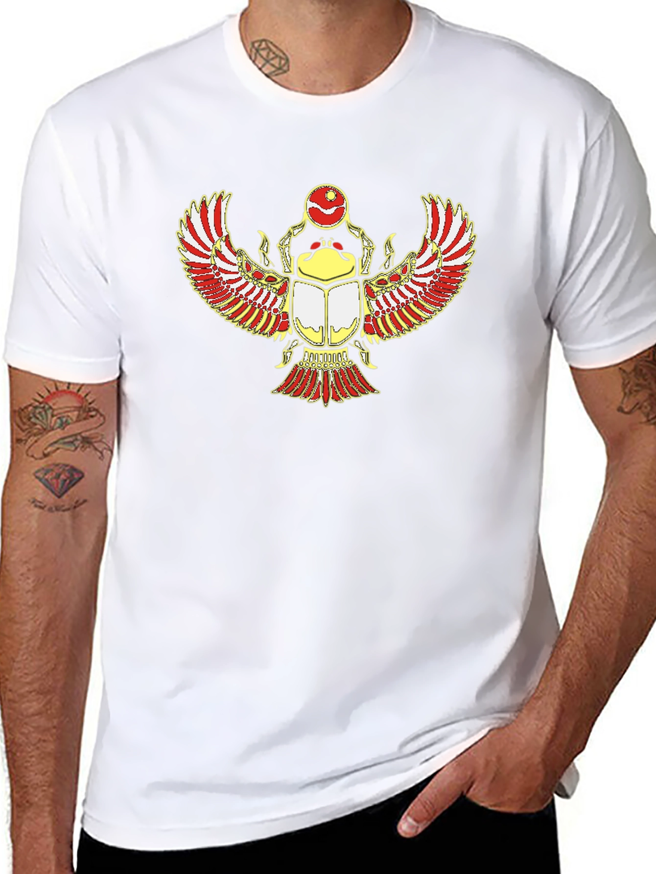 Egyptian Scarab Beetle T-Shirt