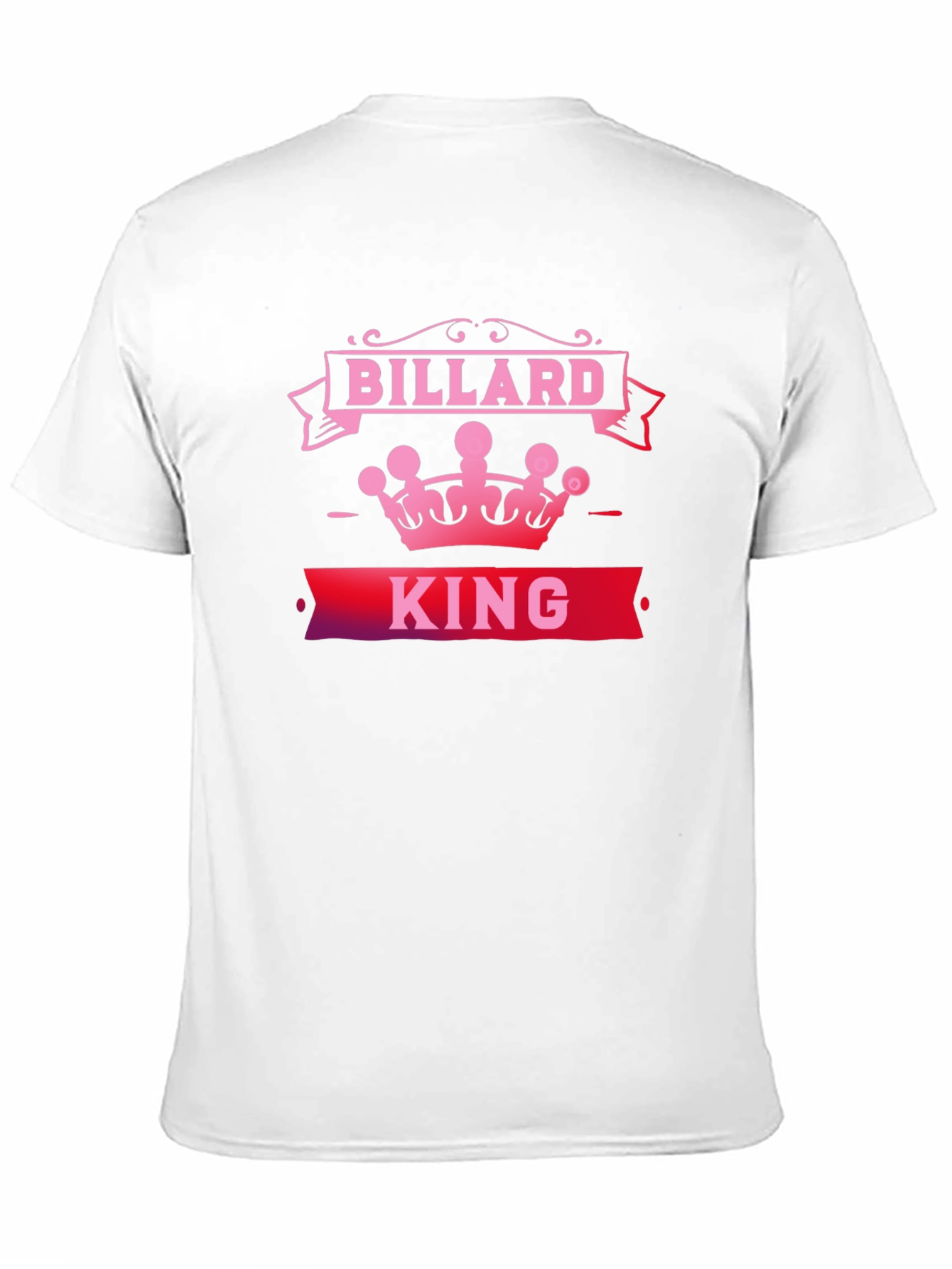 Billard King T-Shirt - Stylish Pool Player Tee