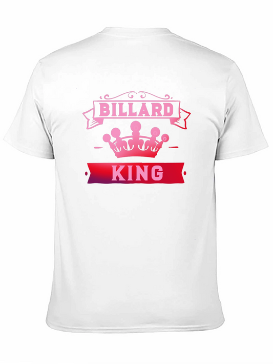 Billard King T-Shirt - Stylish Pool Player Tee