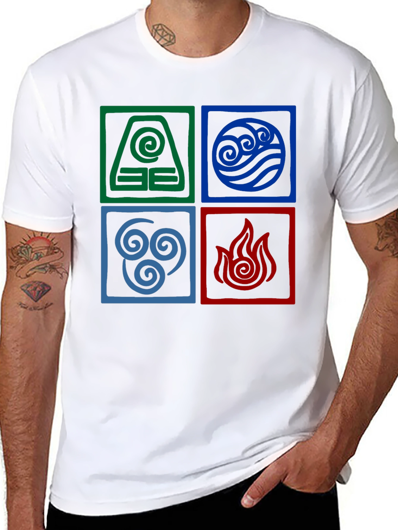 Avatar Elements Black T-Shirt