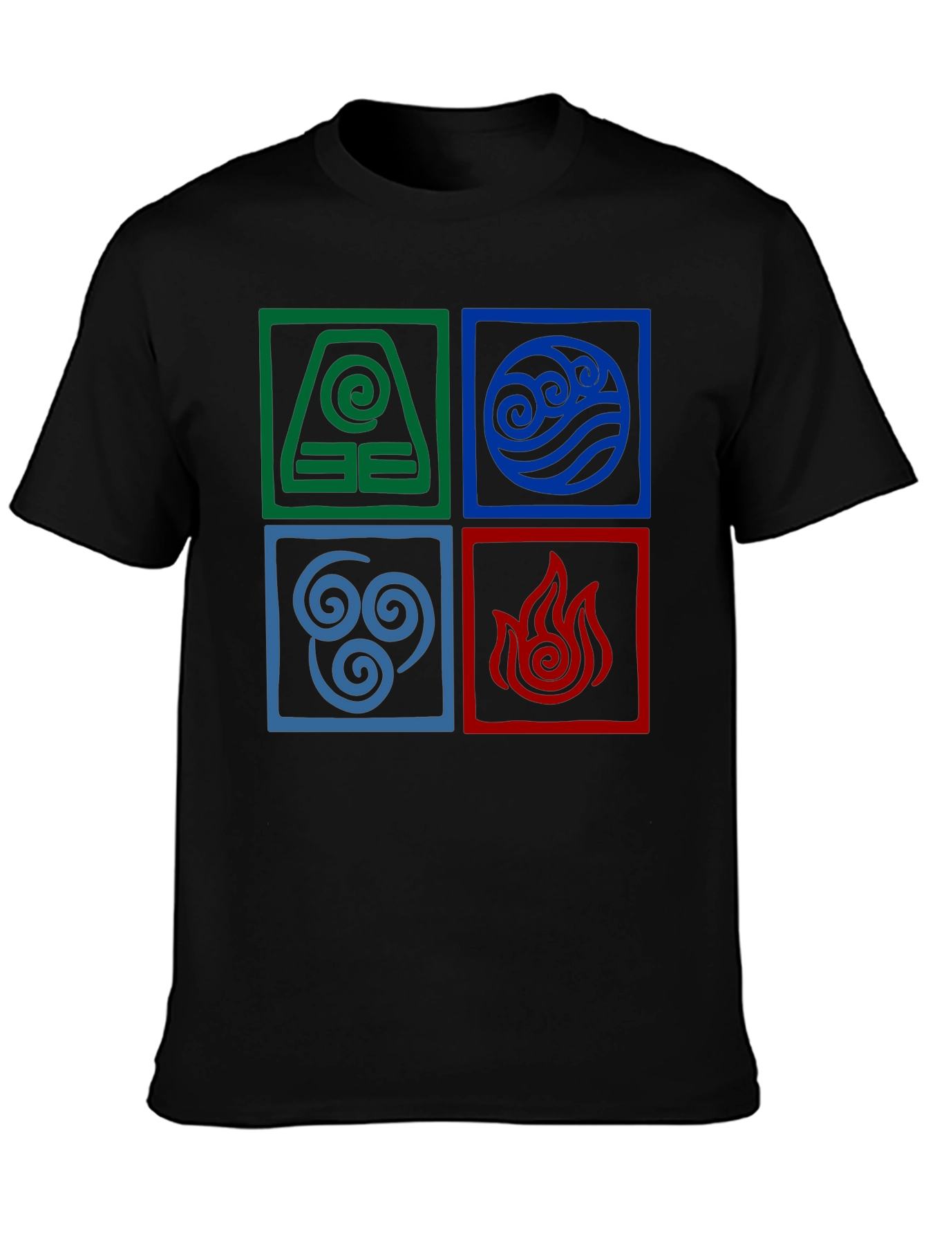 Avatar Elements Black T-Shirt