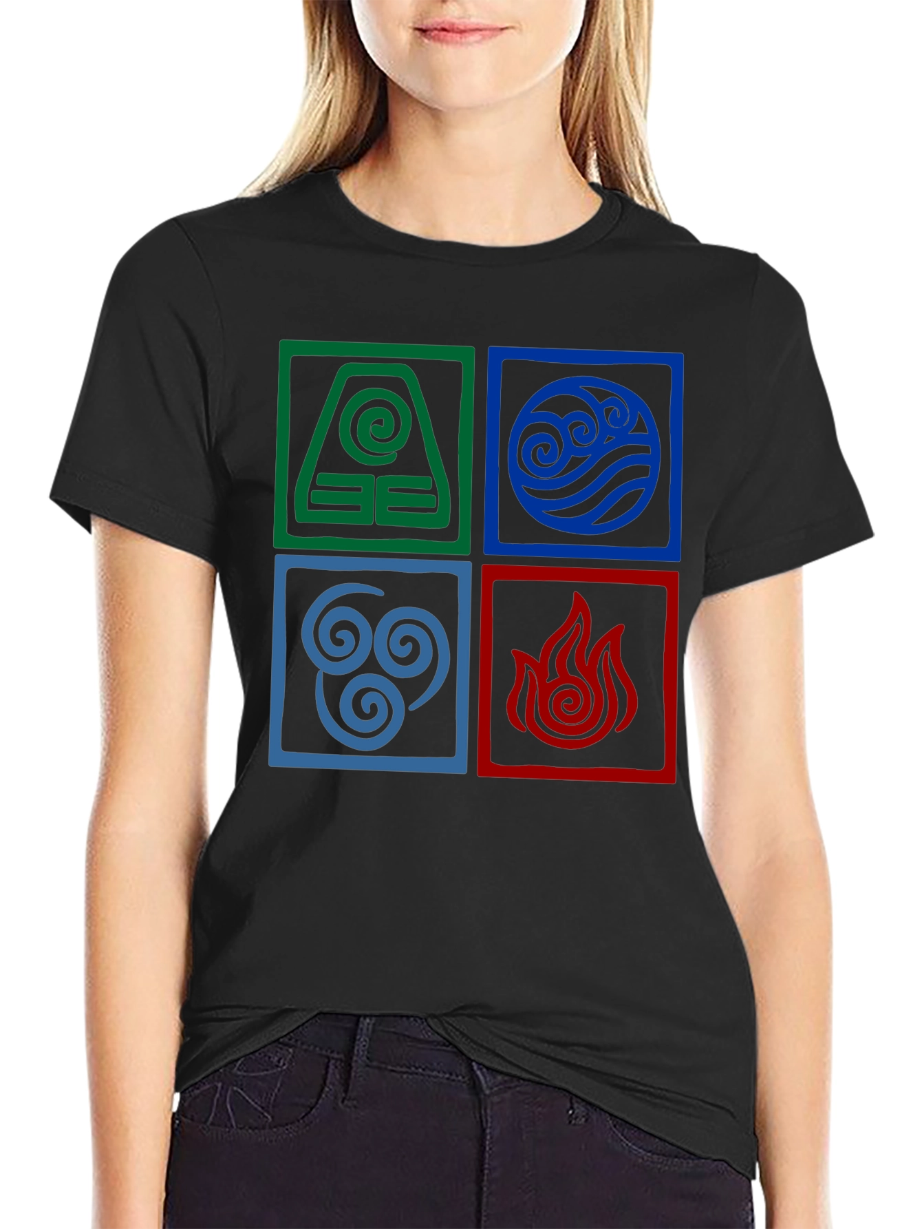Avatar Elements Black T-Shirt
