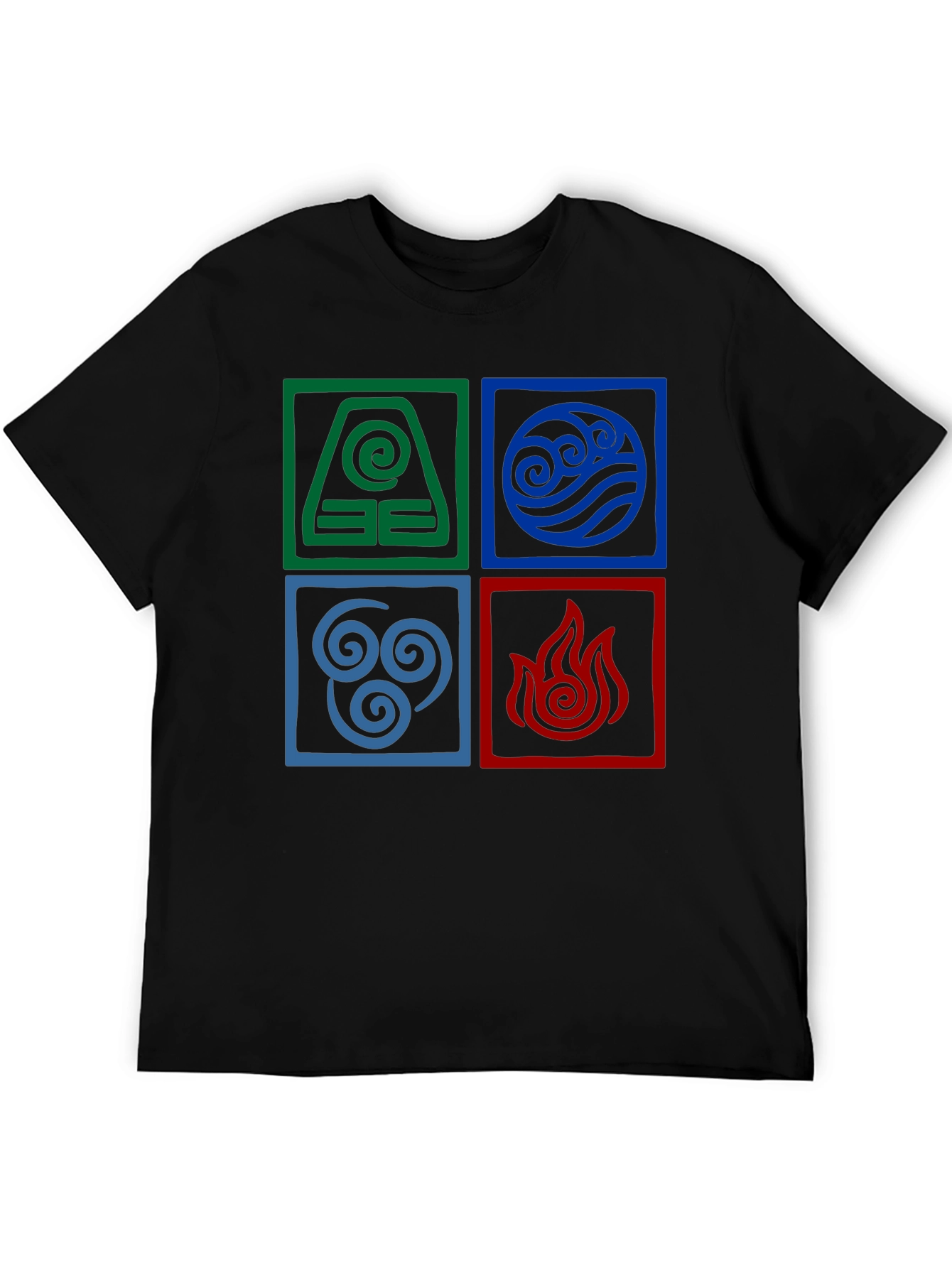 Avatar Elements Black T-Shirt