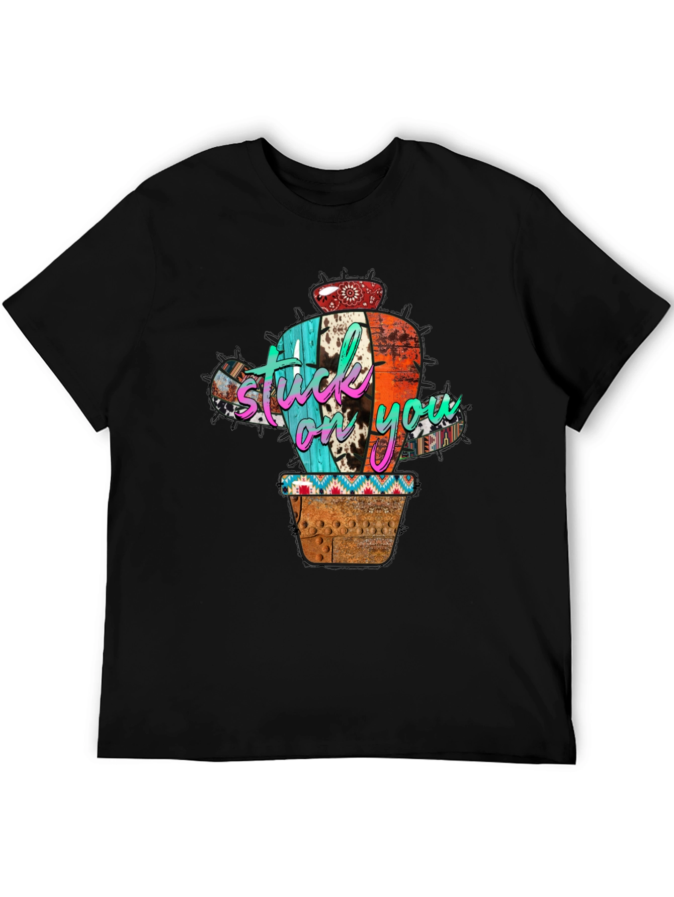 Stuck On You Cactus Graphic Tee