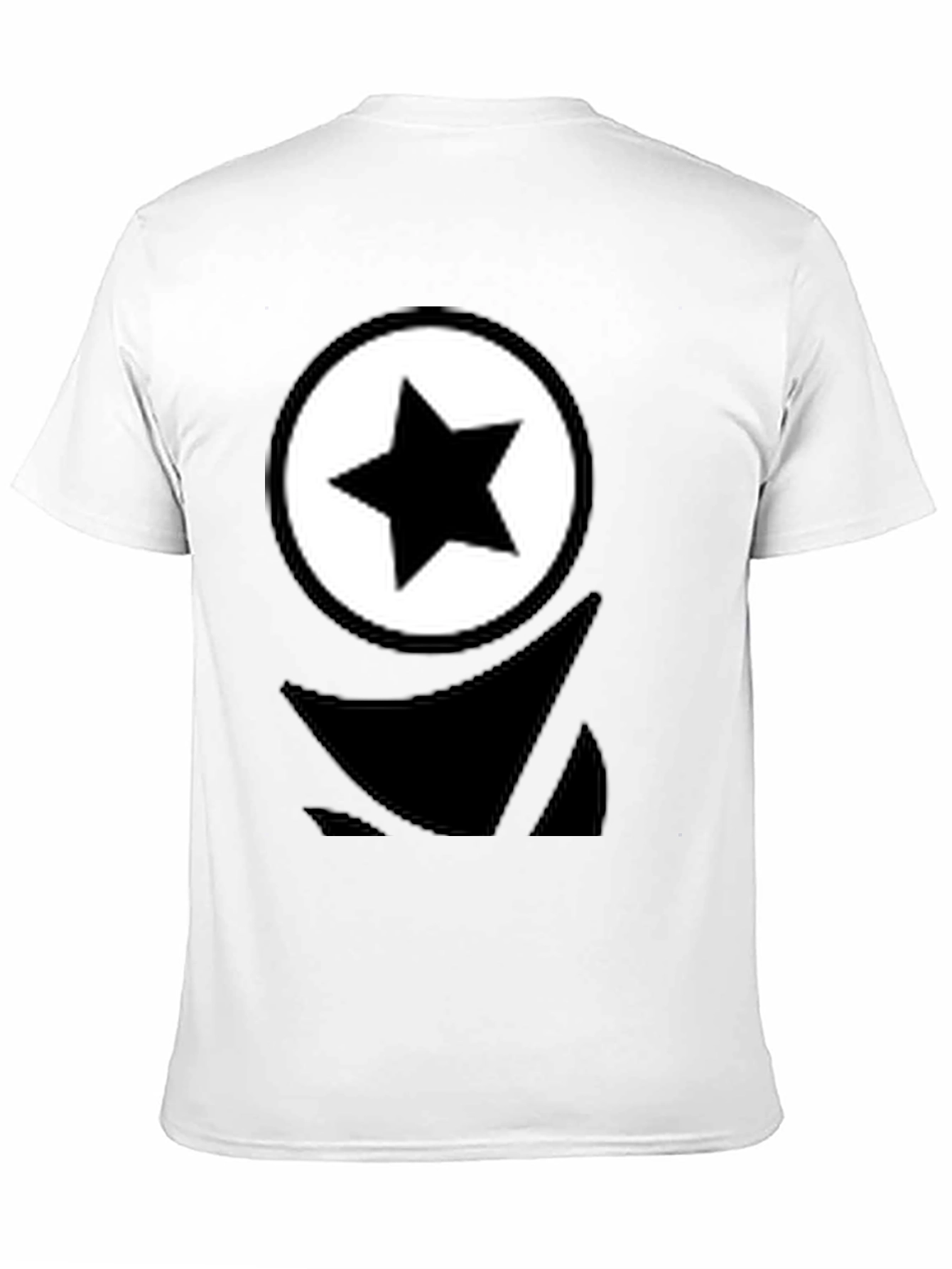 Star Logo Graphic Black T-Shirt