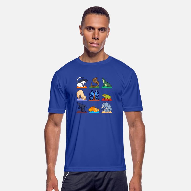 Yoga animal positions