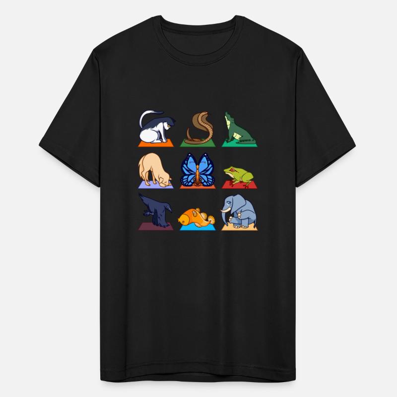 Yoga animal positions