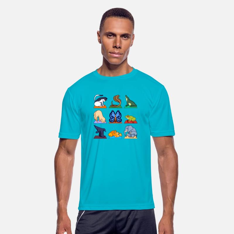 Yoga animal positions