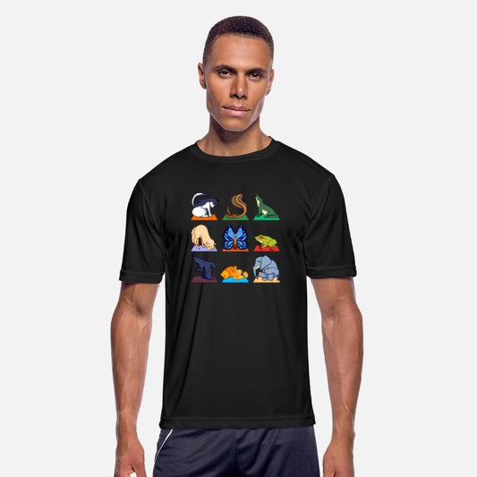 Yoga animal positions