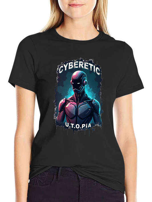 Cyberetic Utopia Graphic T-Shirt