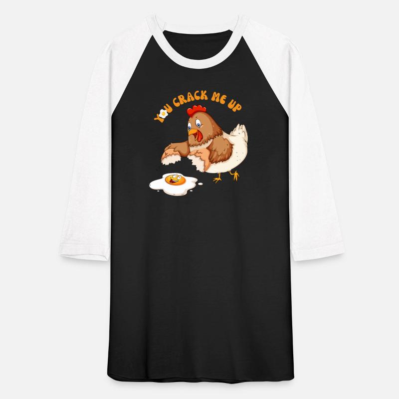 You Crack Me Up Funny Egg Yolk Cute Omelet Chicken