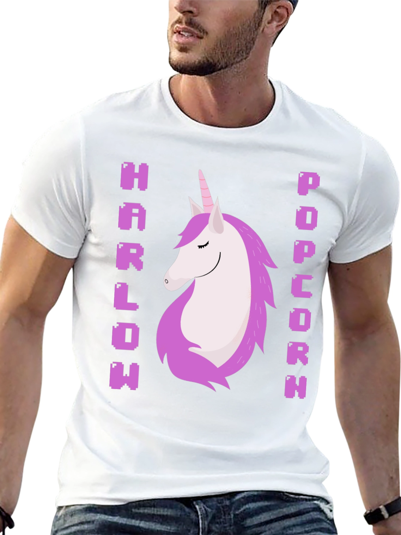 Harlow Popcorn Unicorn T-Shirt