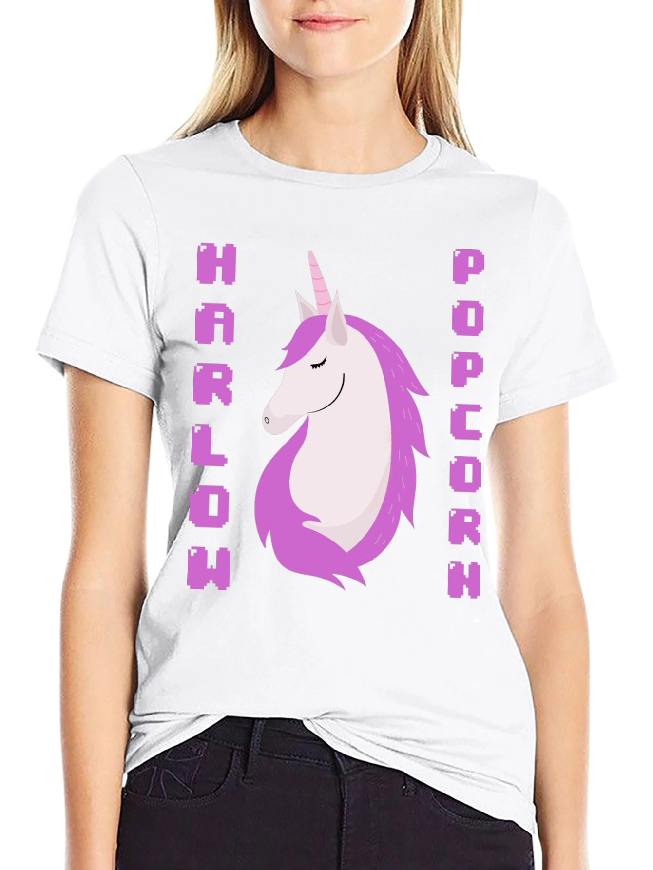 Harlow Popcorn Unicorn T-Shirt