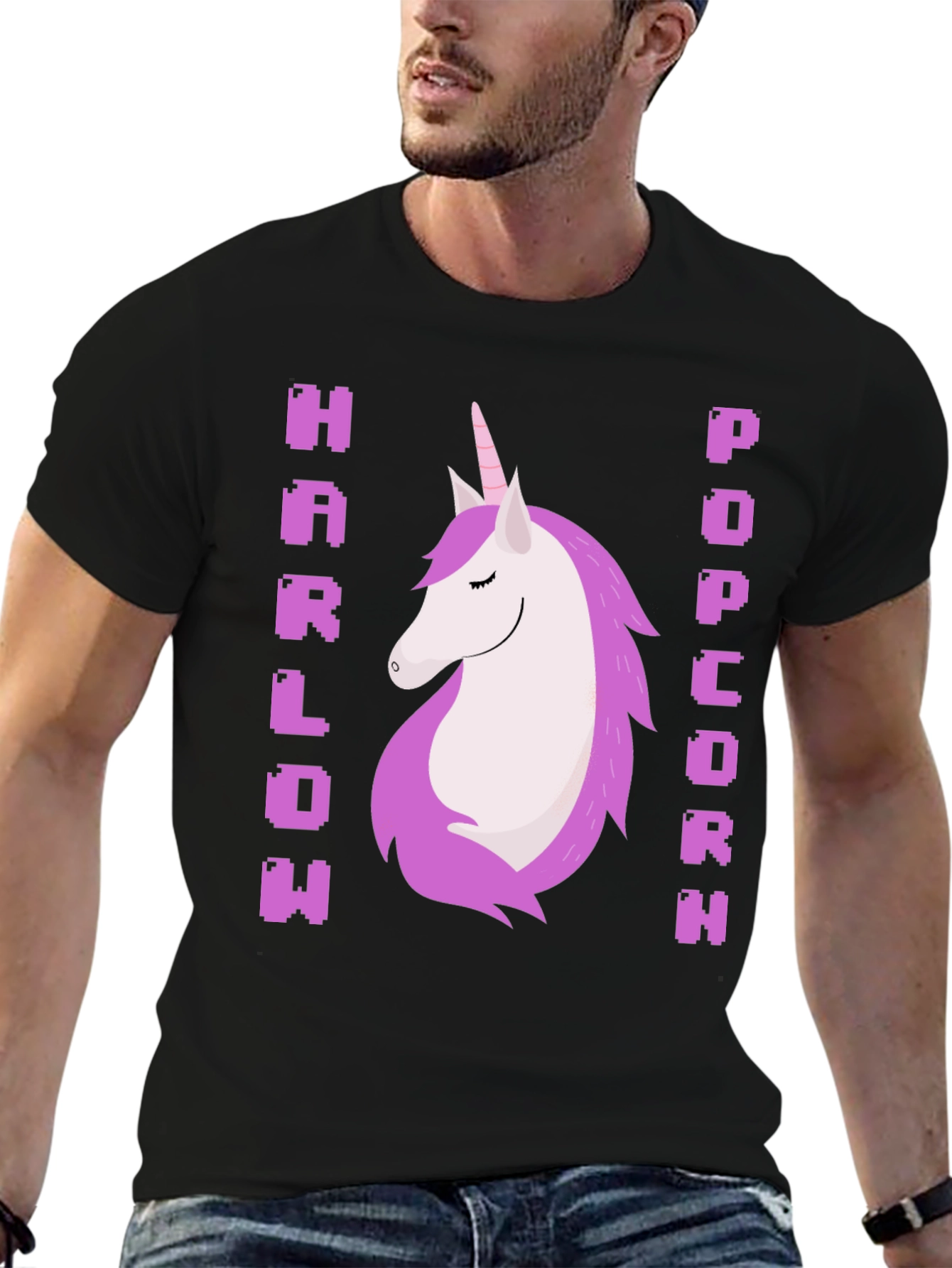 Harlow Popcorn Unicorn T-Shirt