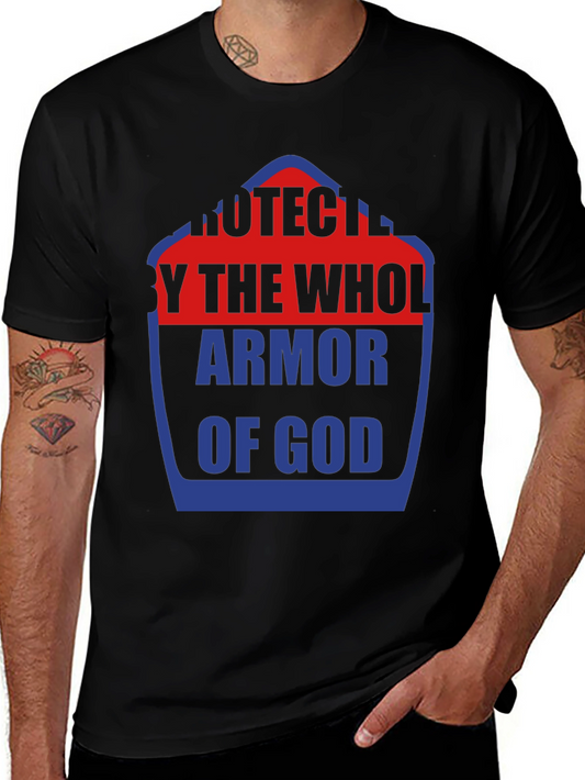 Armor of God Graphic Tee - Christian Faith T-Shirt