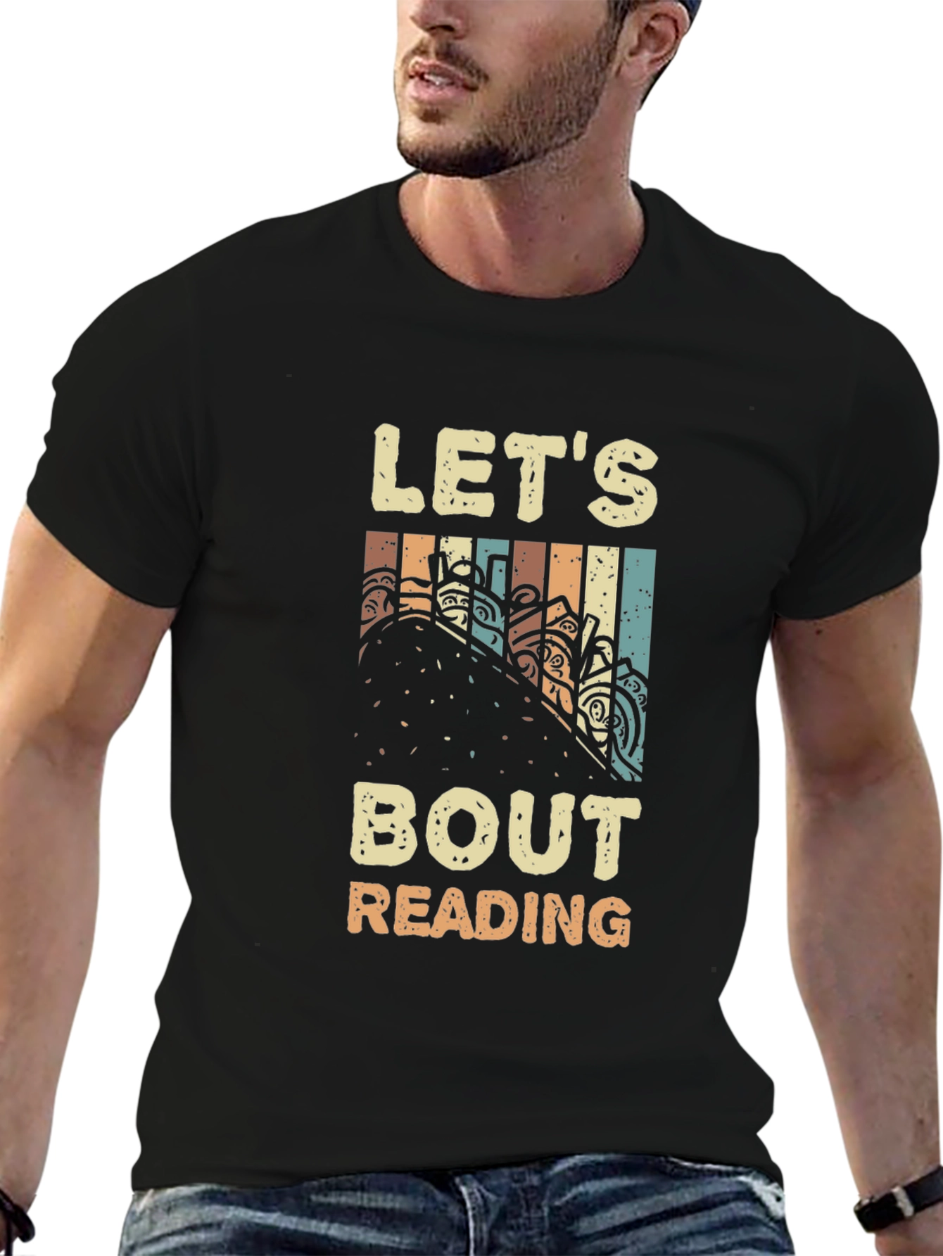 Lets Bout Reading Retro Tee