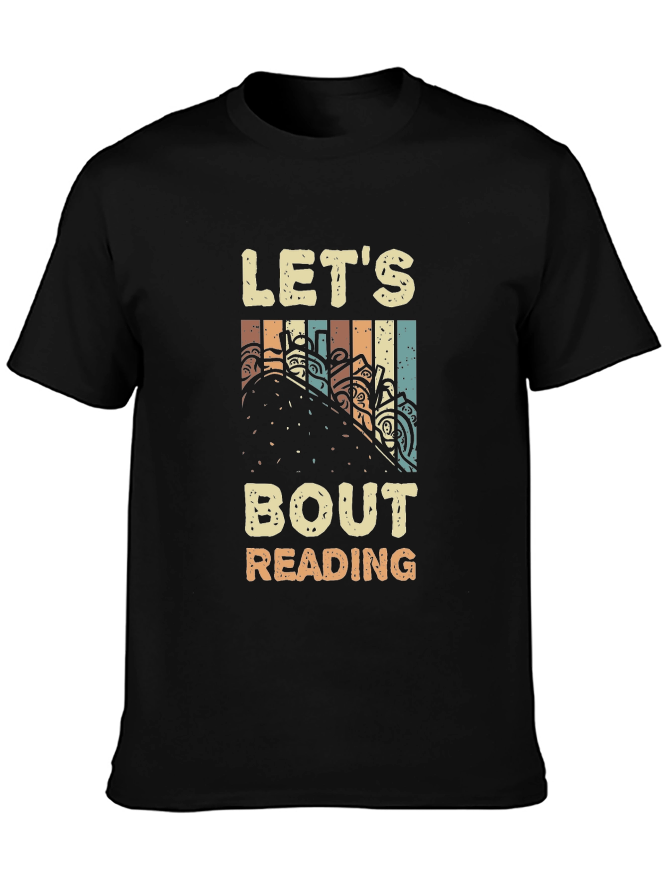 Lets Bout Reading Retro Tee