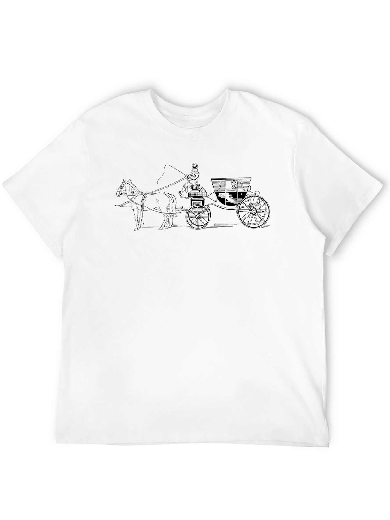 Equestrian Carriage Graphic Tee