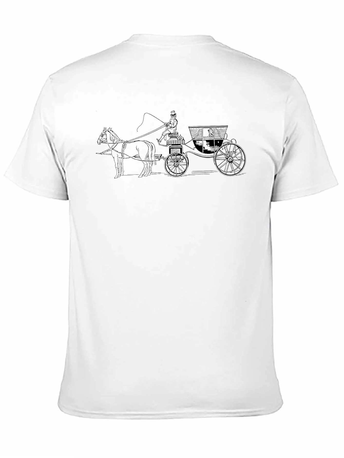 Equestrian Carriage Graphic Tee