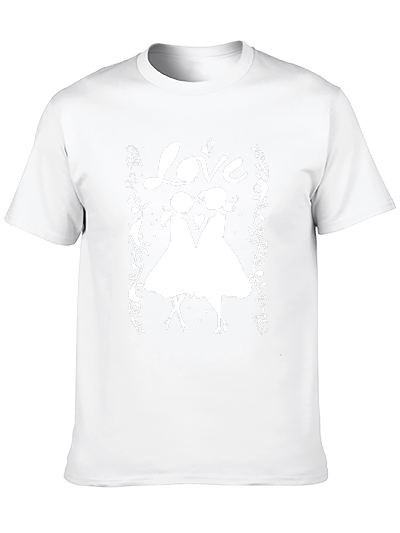 Love Silhouette Graphic T-Shirt