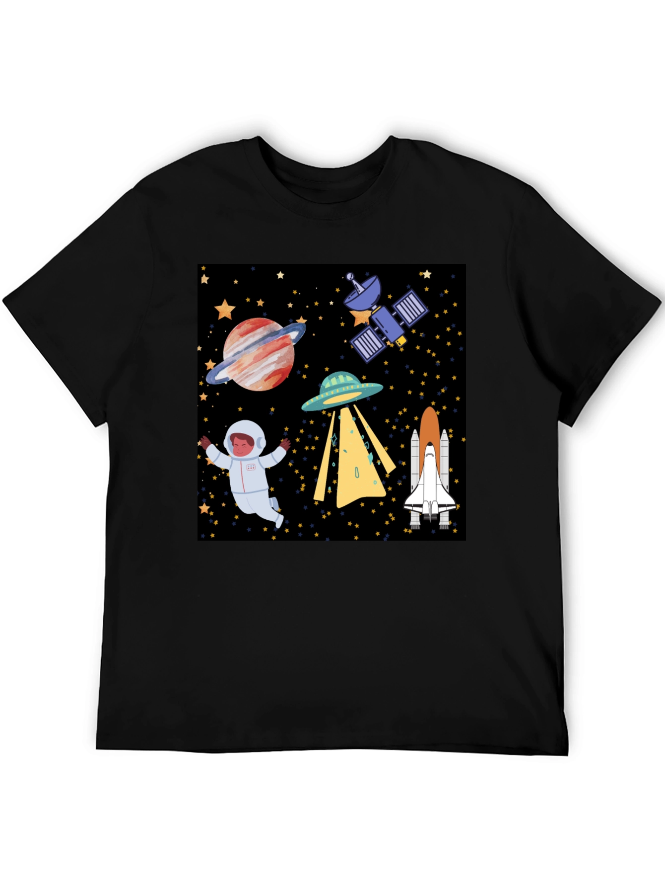Space Exploration Graphic T-Shirt
