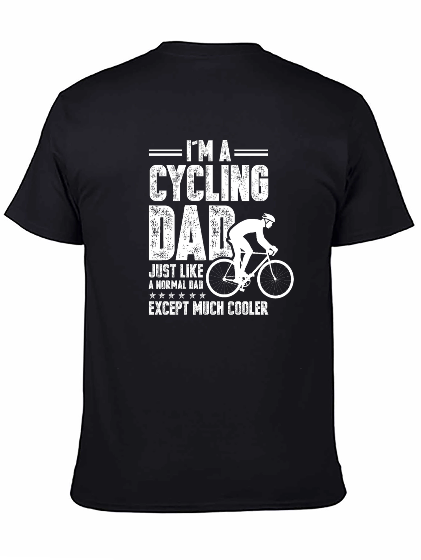Cycling Dad T-Shirt - Cool Biker Father Gift