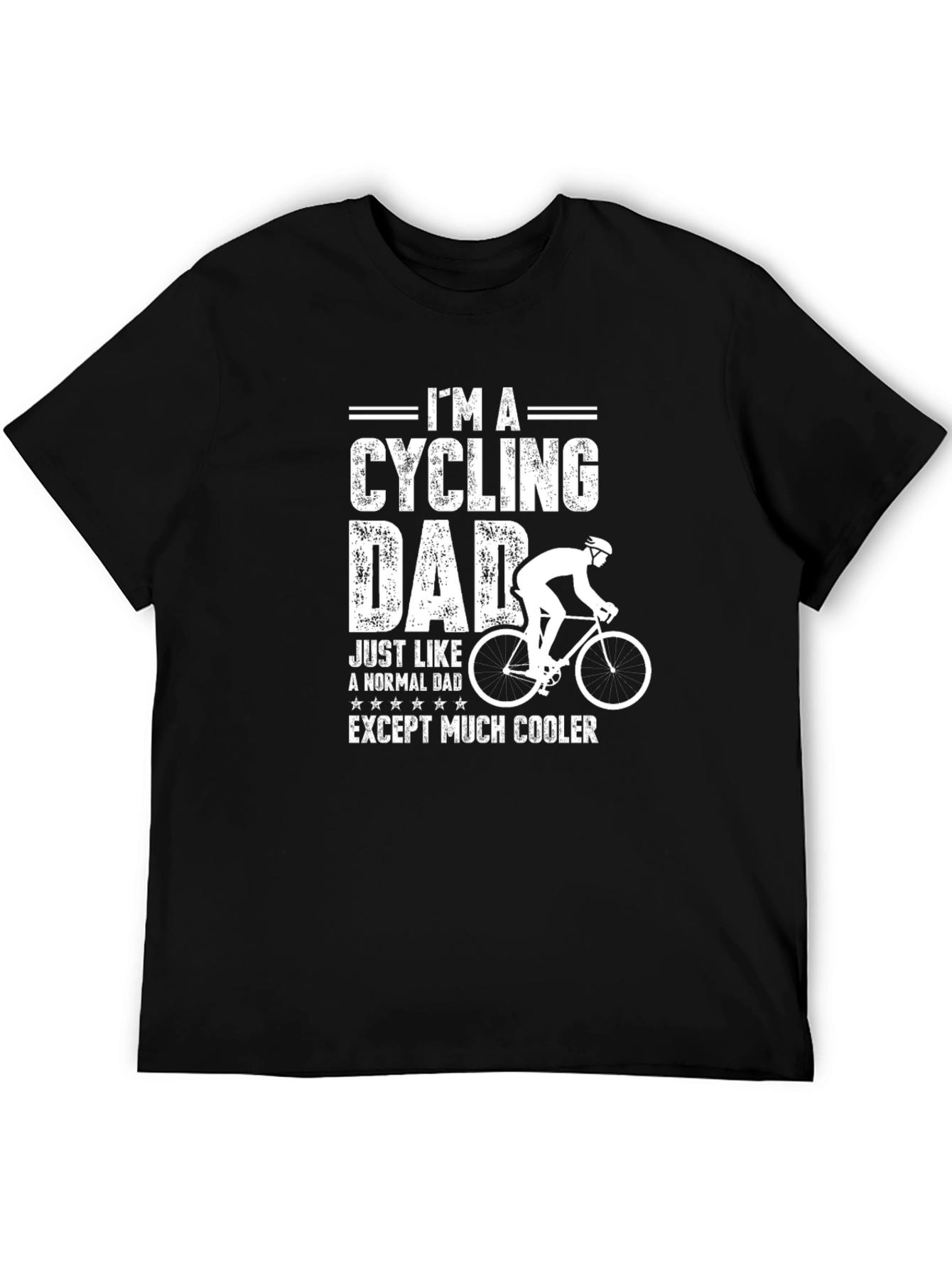 Cycling Dad T-Shirt - Cool Biker Father Gift