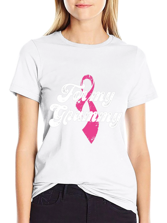 For My Grammy Breast Cancer Awareness T-Shirt
