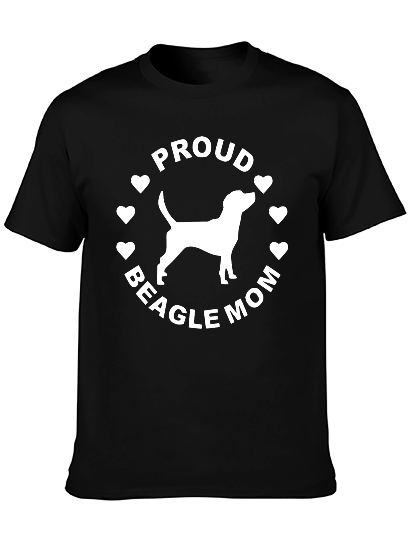Proud Beagle Mom T-Shirt - Dog Lover Tee