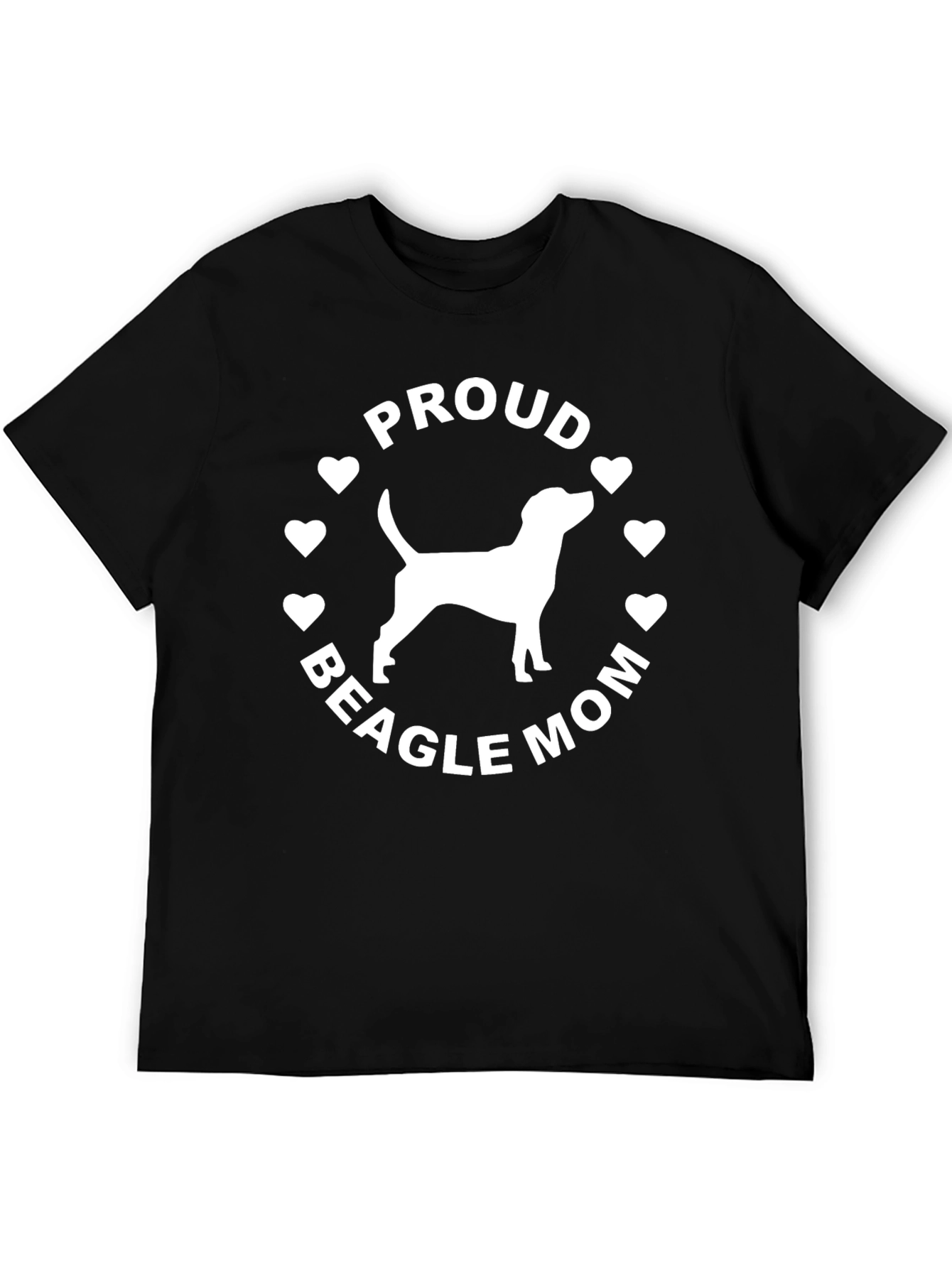 Proud Beagle Mom T-Shirt - Dog Lover Tee