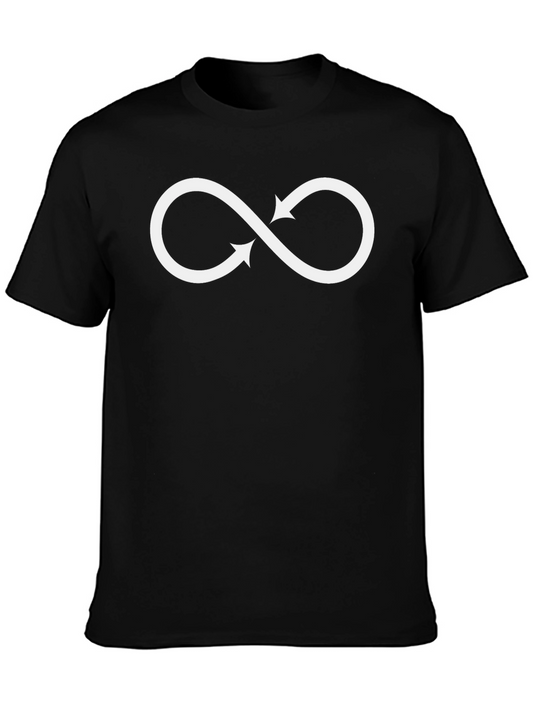 Infinity Loop Arrow T-Shirt - Stylish Graphic Tee
