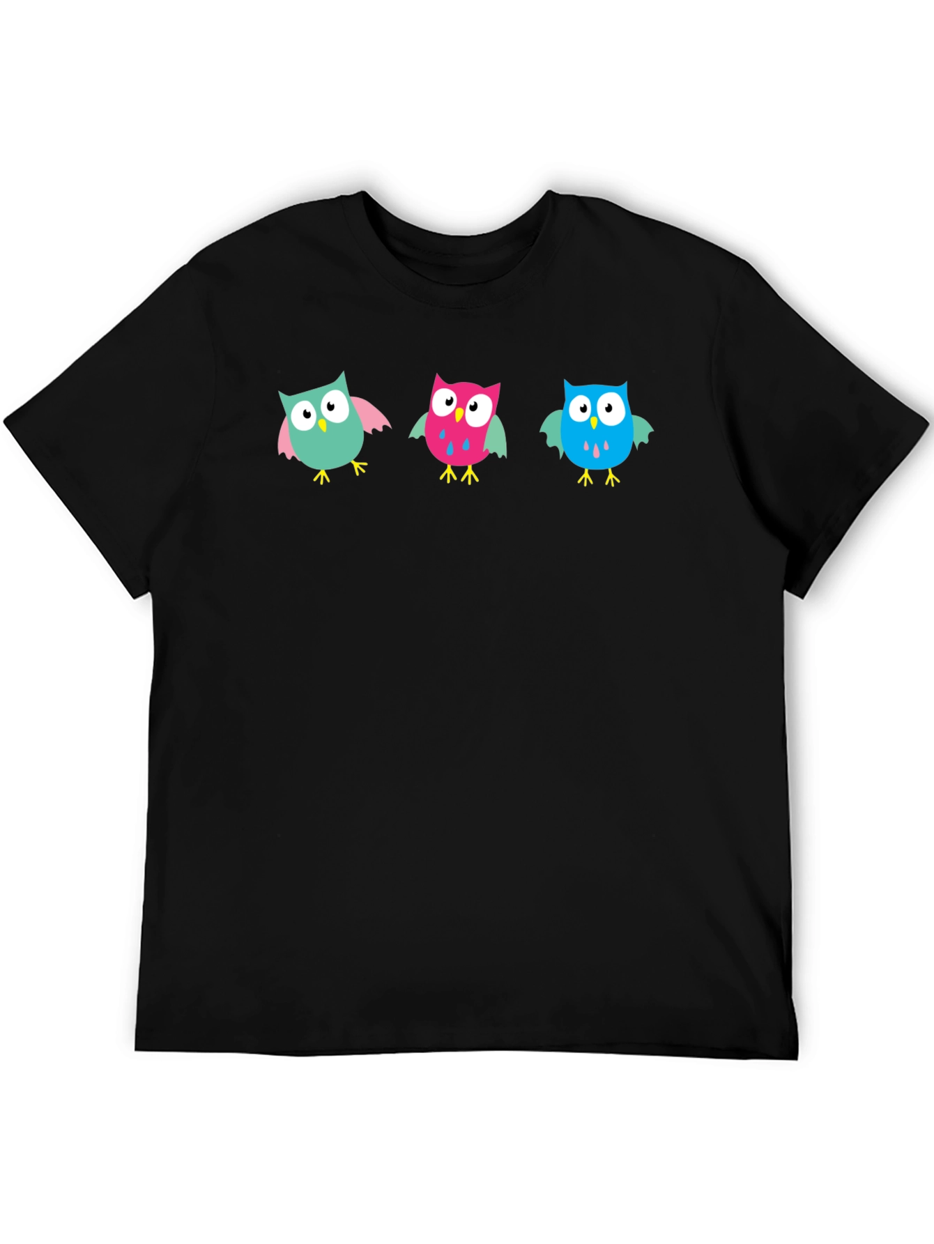 Owl T-Shirt - Cute Cartoon Design