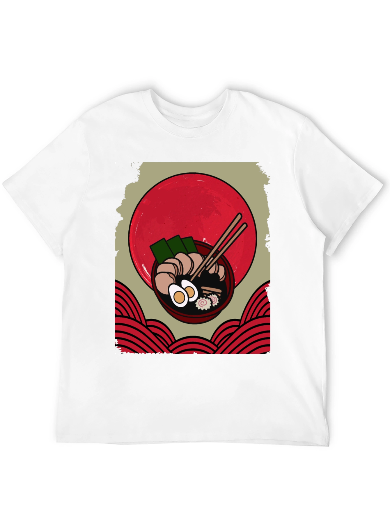 Ramen T-Shirt: Japanese Noodle Soup Graphic Tee