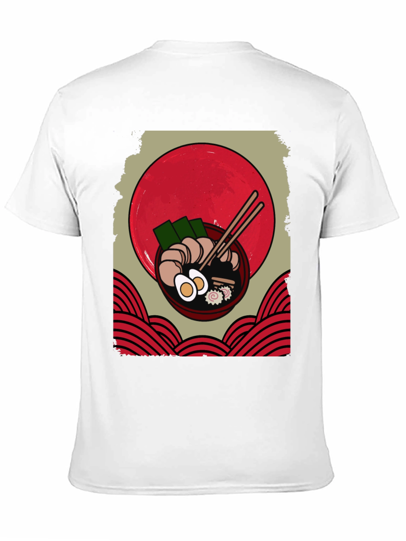 Ramen T-Shirt: Japanese Noodle Soup Graphic Tee