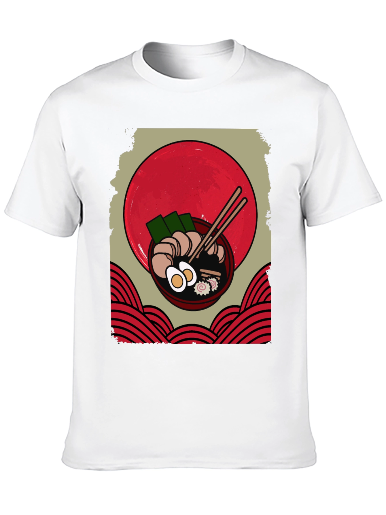 Ramen T-Shirt: Japanese Noodle Soup Graphic Tee