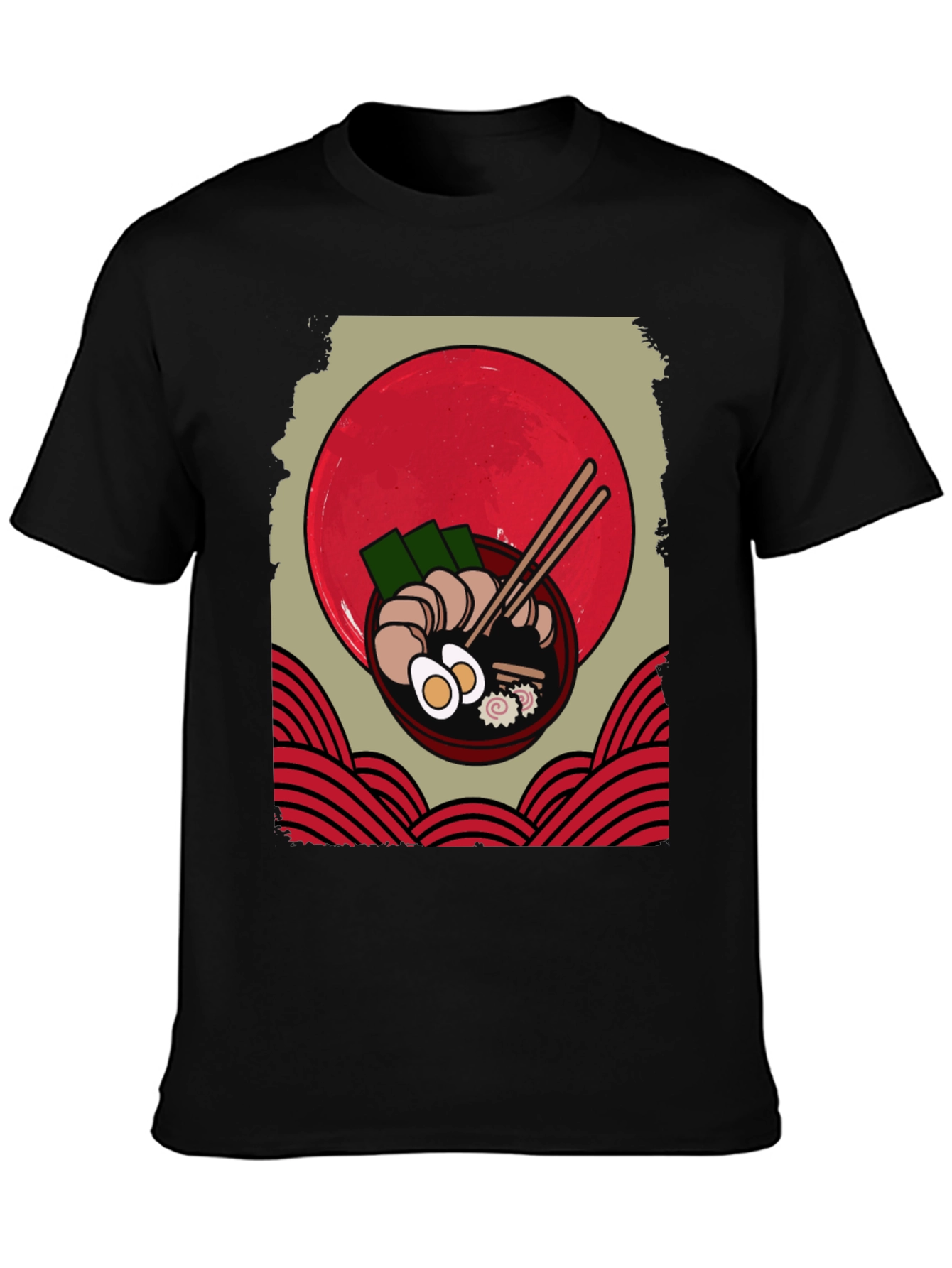 Ramen T-Shirt: Japanese Noodle Soup Graphic Tee