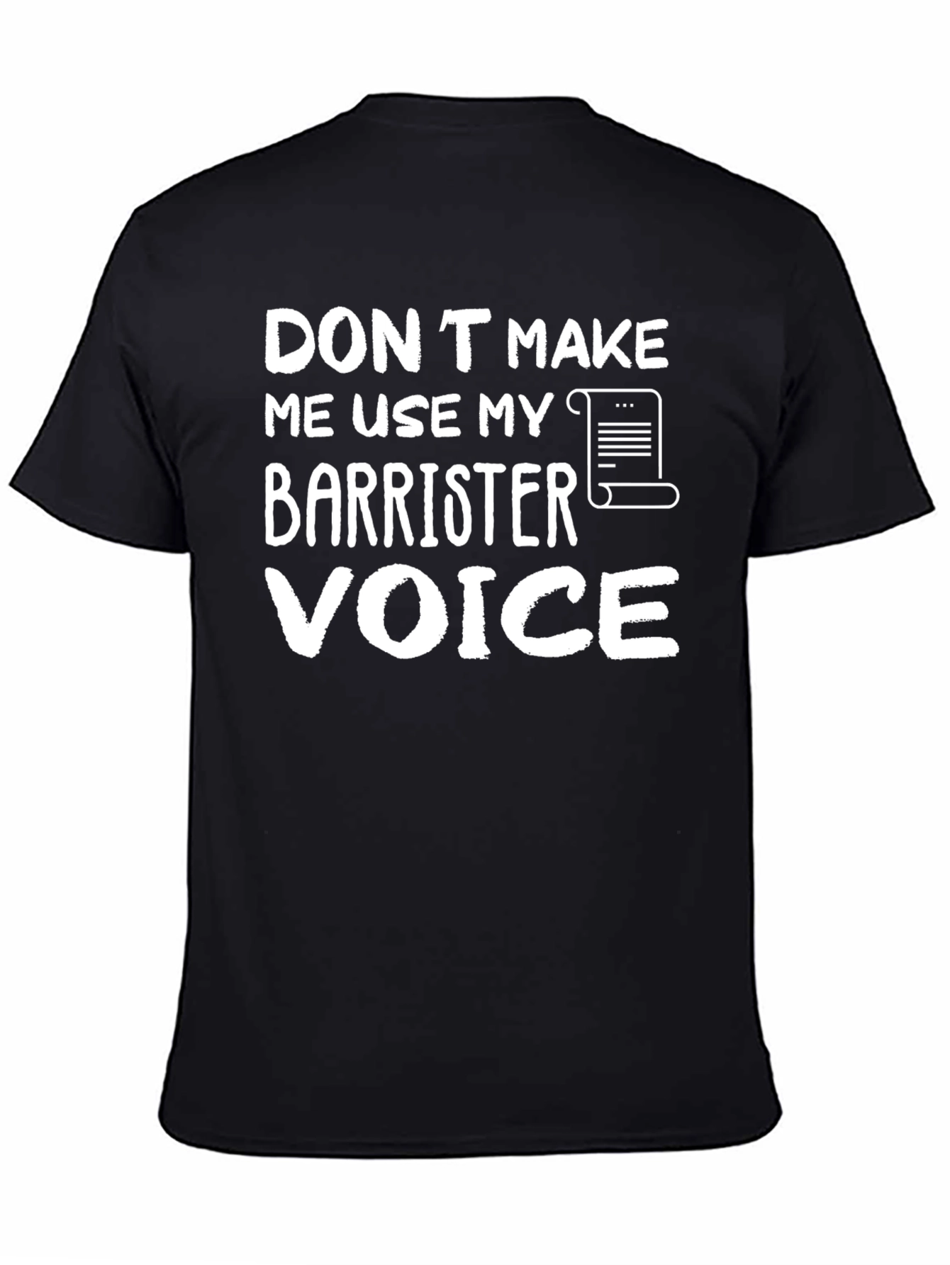 Barrister Voice Funny Graphic T-Shirt