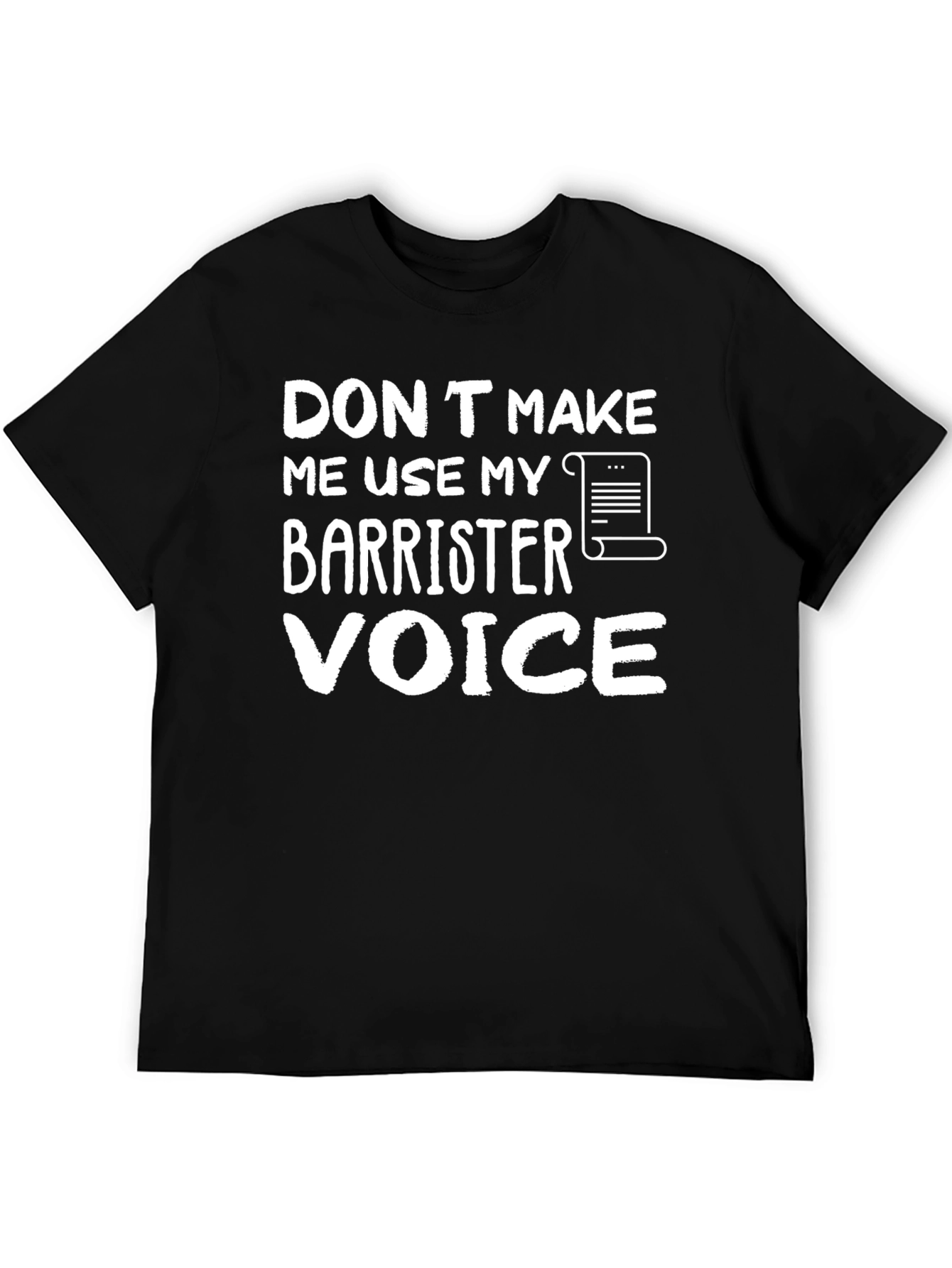 Barrister Voice Funny Graphic T-Shirt