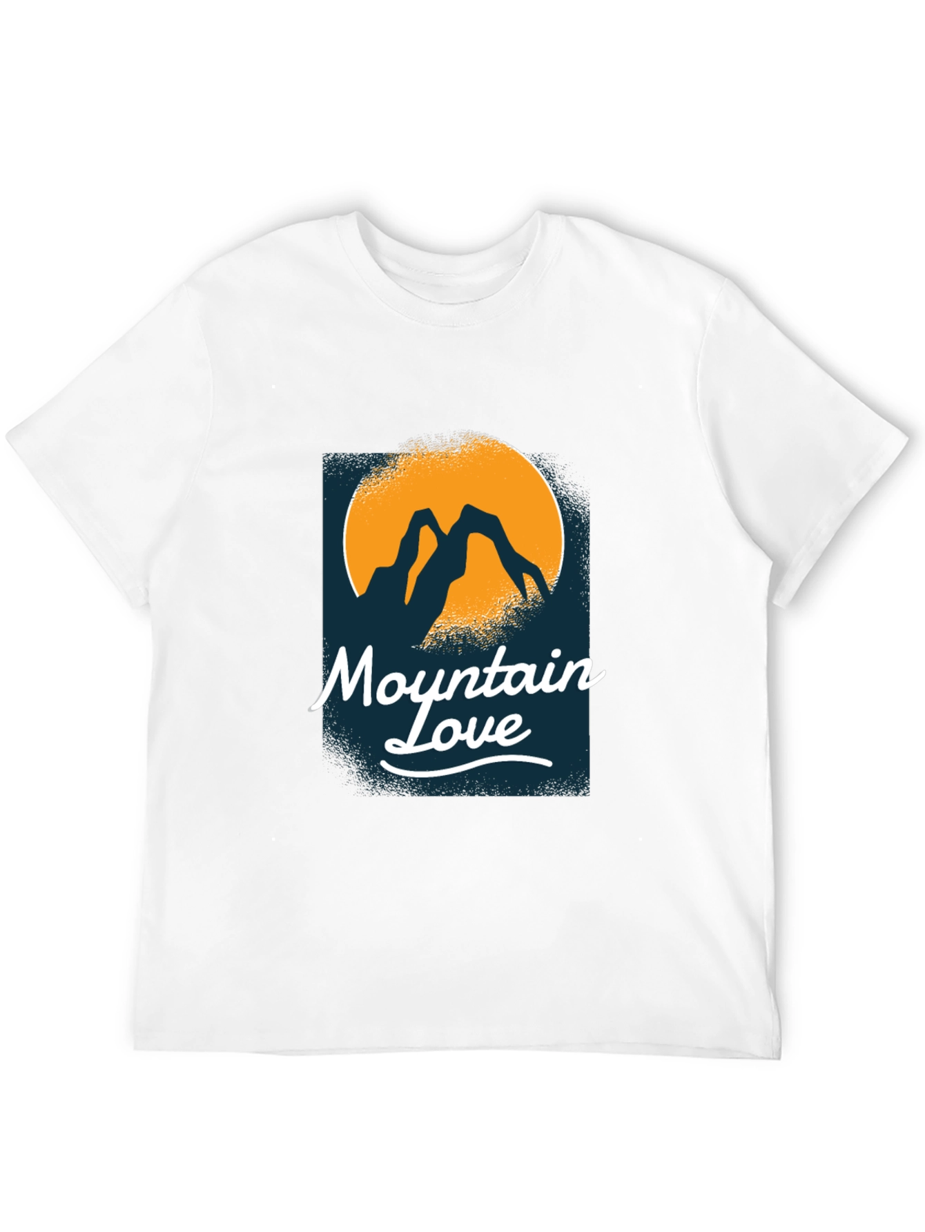 Mountain Love Black T-Shirt